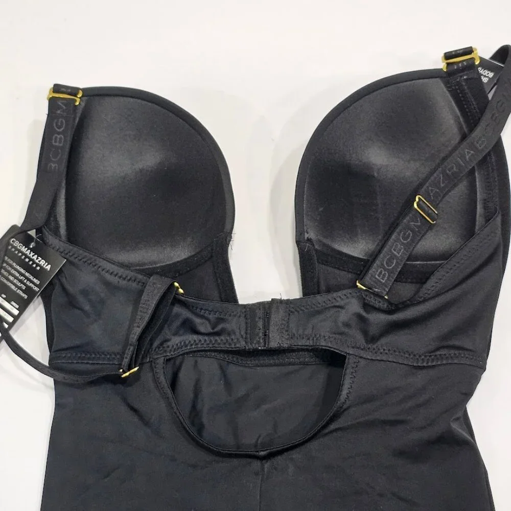 BCBGMAXAZRIA Plunge Push Up Shaping Convertible Bodysuit